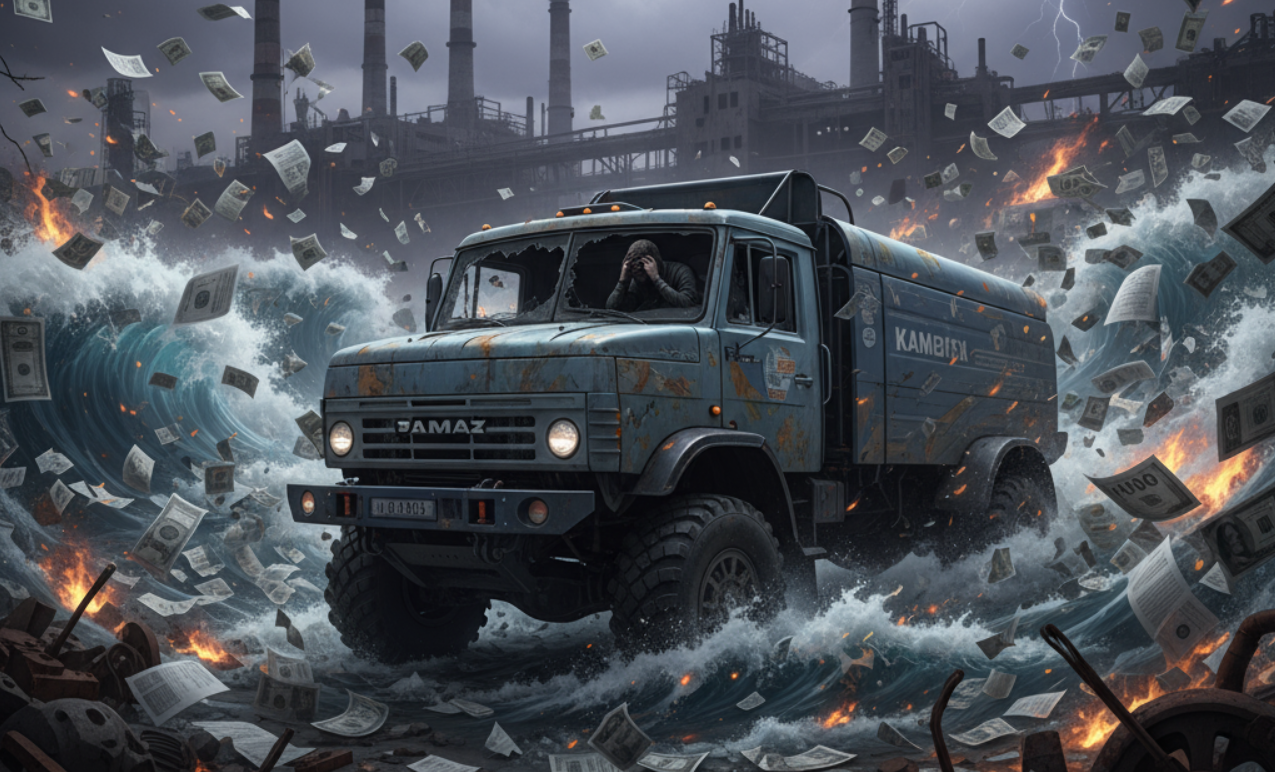 КАМАЗ задолжал: убыток вырос в семь раз, долги — на 35%